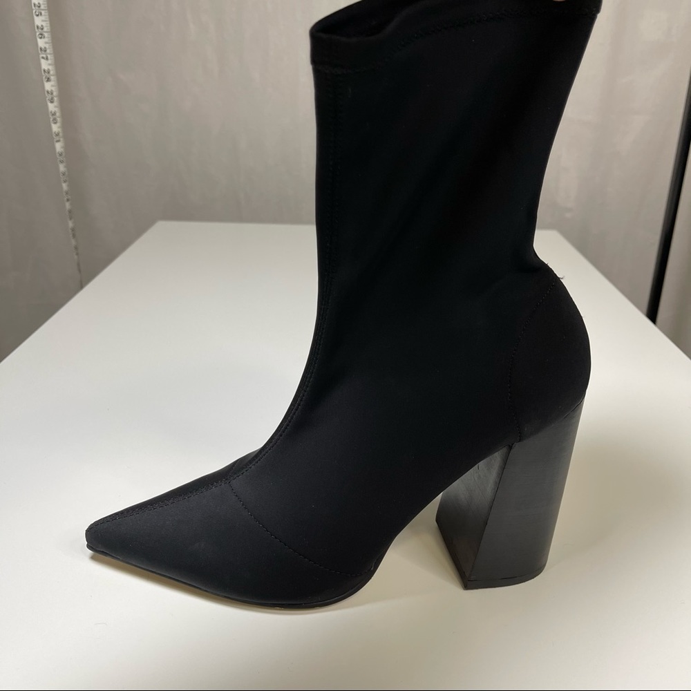 Steve Madden | Black Lombard Bootie - Picture 6 of 11